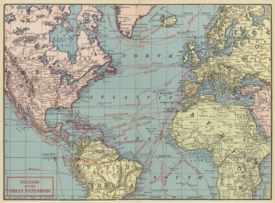 Viajes de los grandes exploradores de American School